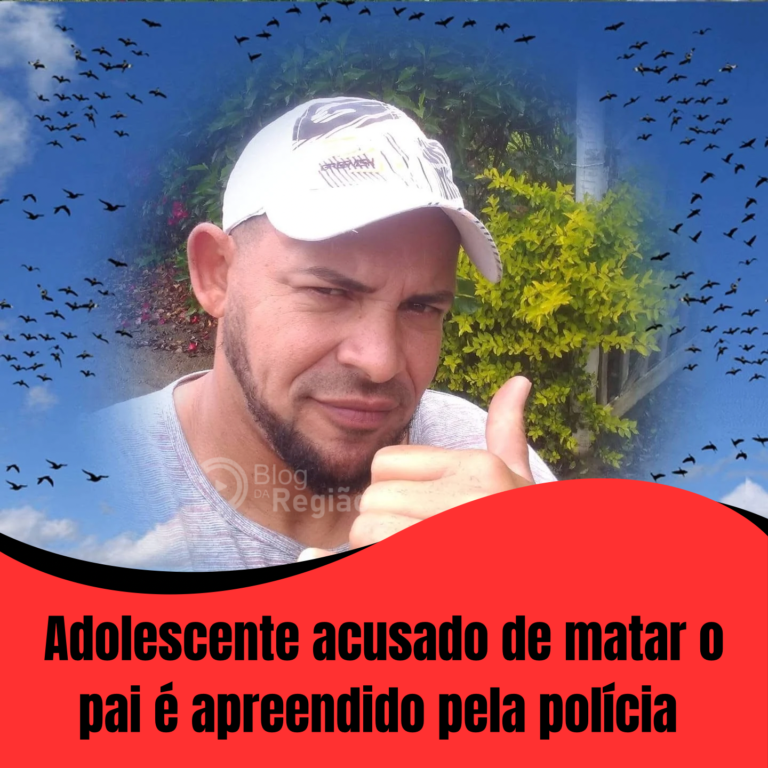 Adolescente acusado de matar o pai é apreendido pela polícia
